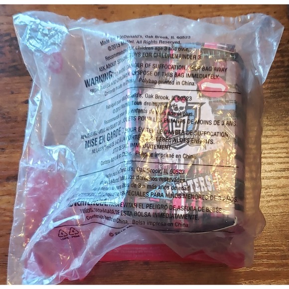 NIB McDonald's Happy Meal Toy - 2015 - Monster High - Make Up Artist - #6 - Picture 3 of 4